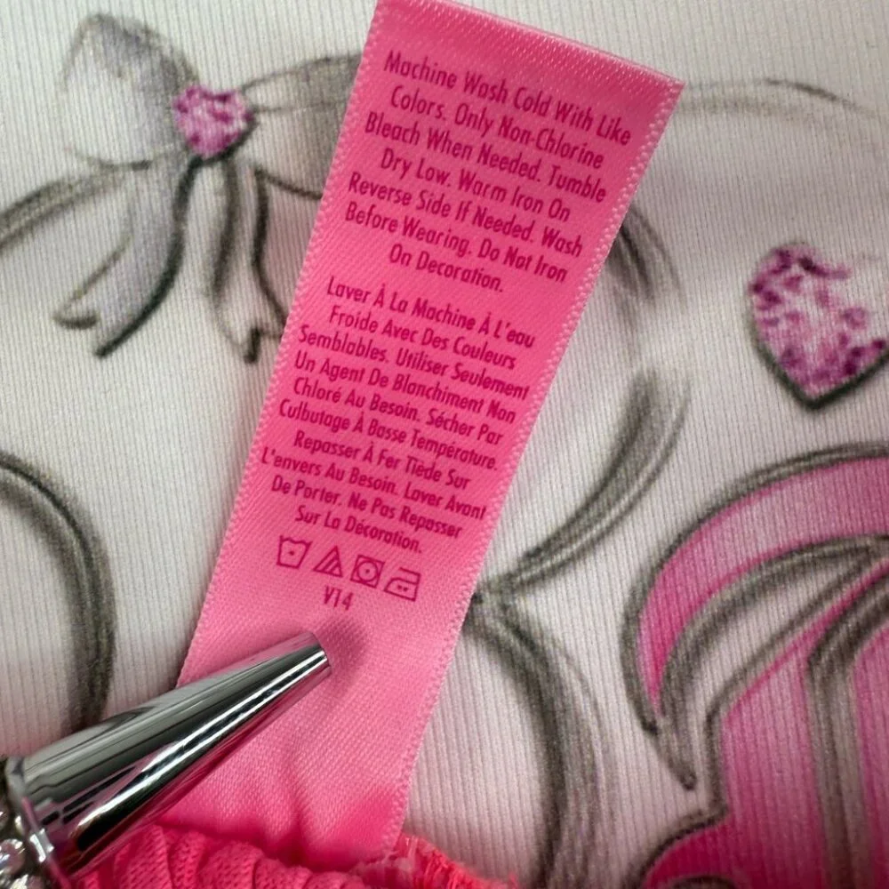 Justice tank top neon smocked shirt top Bright Pink Camisole Top ruffles